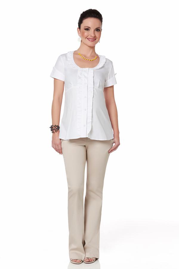 Produto blusa-pos-parto-amamentacao-para-gestante-CV2012P00016 Descrição Camisa em tricoline com elastano. Ideal para looks work.